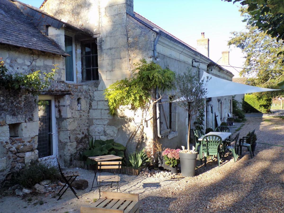 Les Chambres Du Vau Profond Vernoil Bagian luar foto